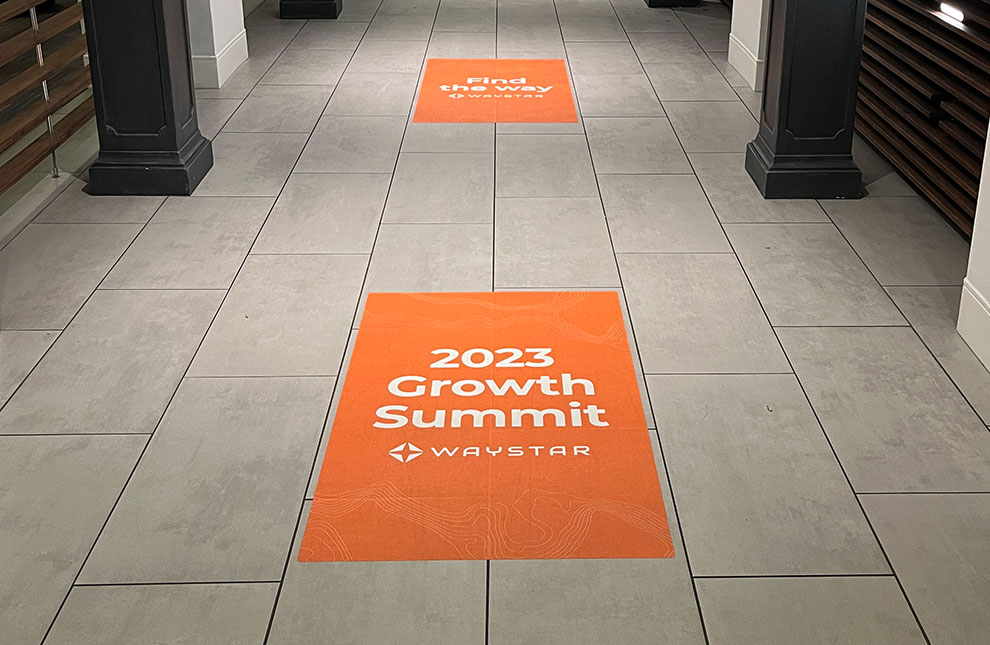 Floor Graphics in Bethesda, MD