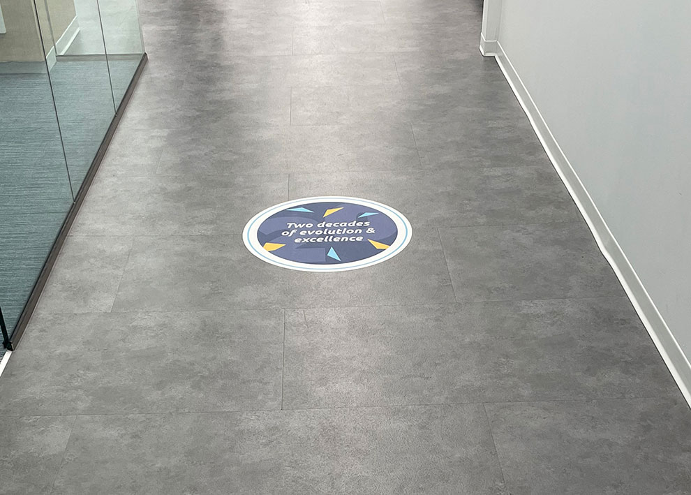 Floor Graphics in McLean, VA