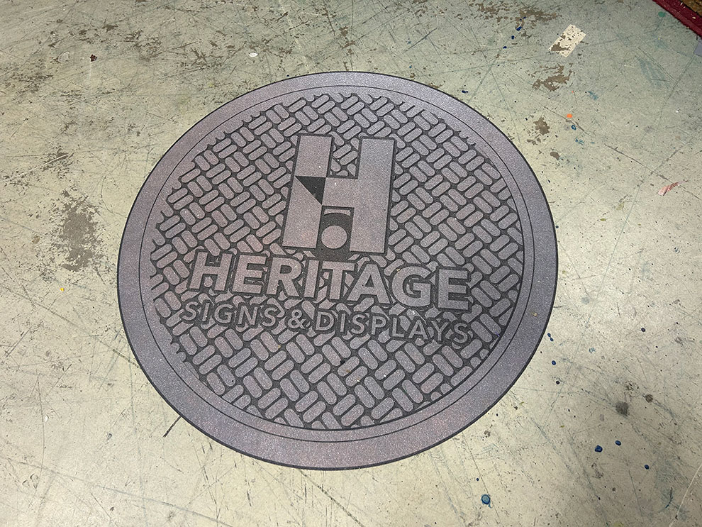 Floor Graphics in Reston, VA