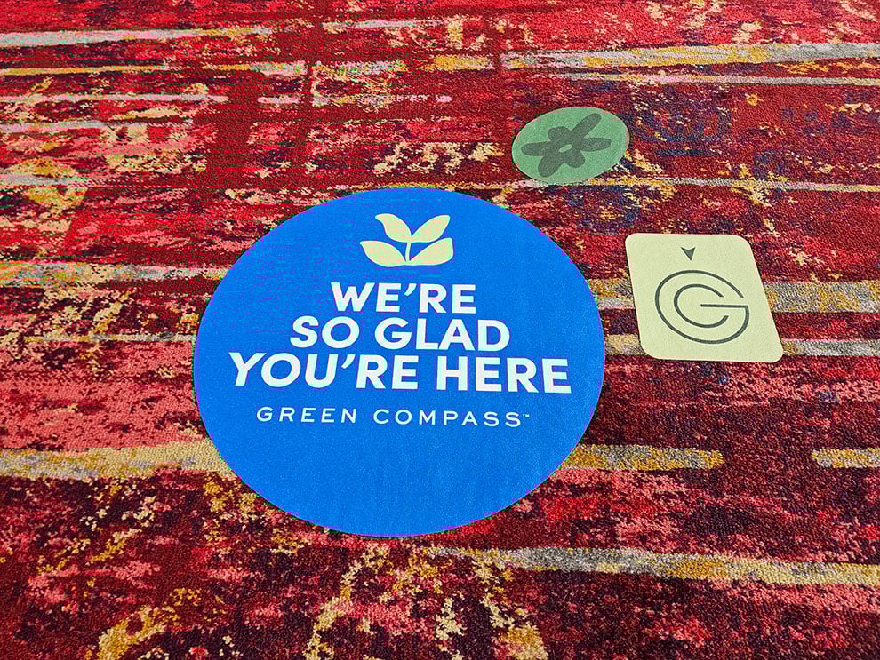 Floor Graphics in Sterling, VA