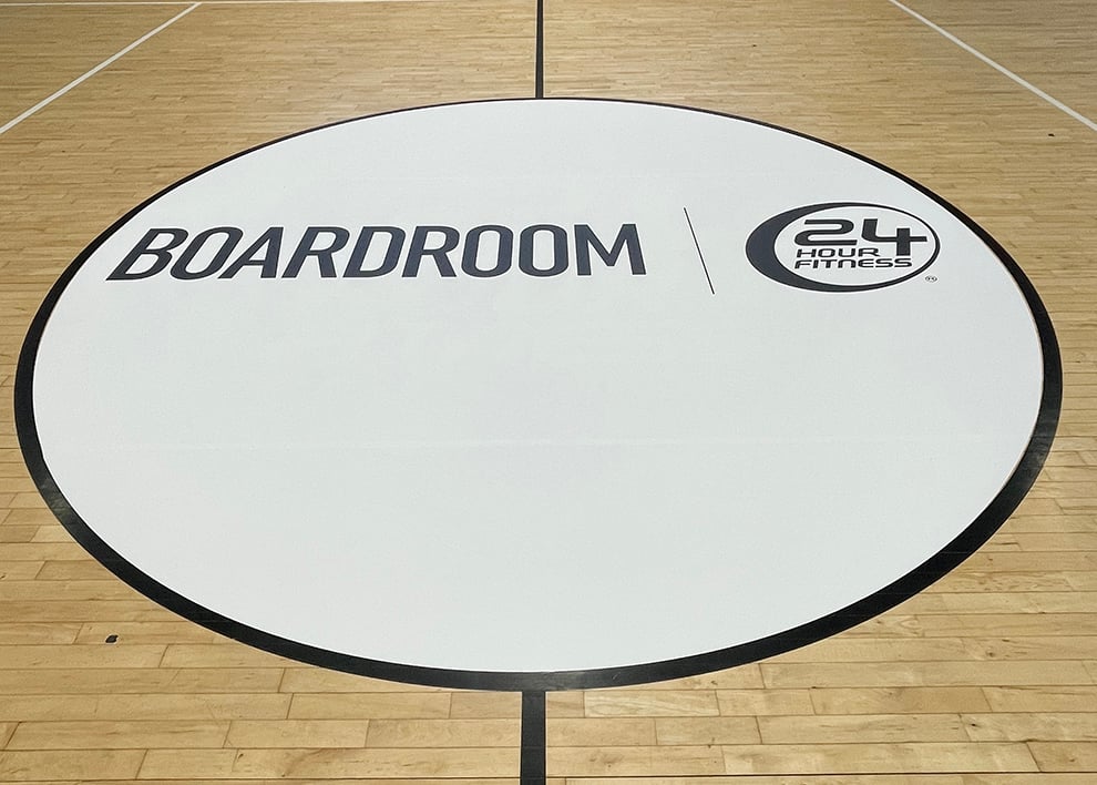 Floor Graphics in Richmond, VA designed and installed for conference and exhibition floor spaces