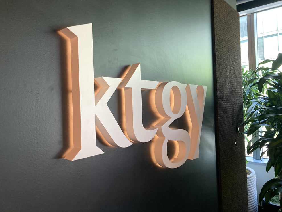 LED Backlit Signs in National Harbor, MD designed and installed for workplace branding and visual impact