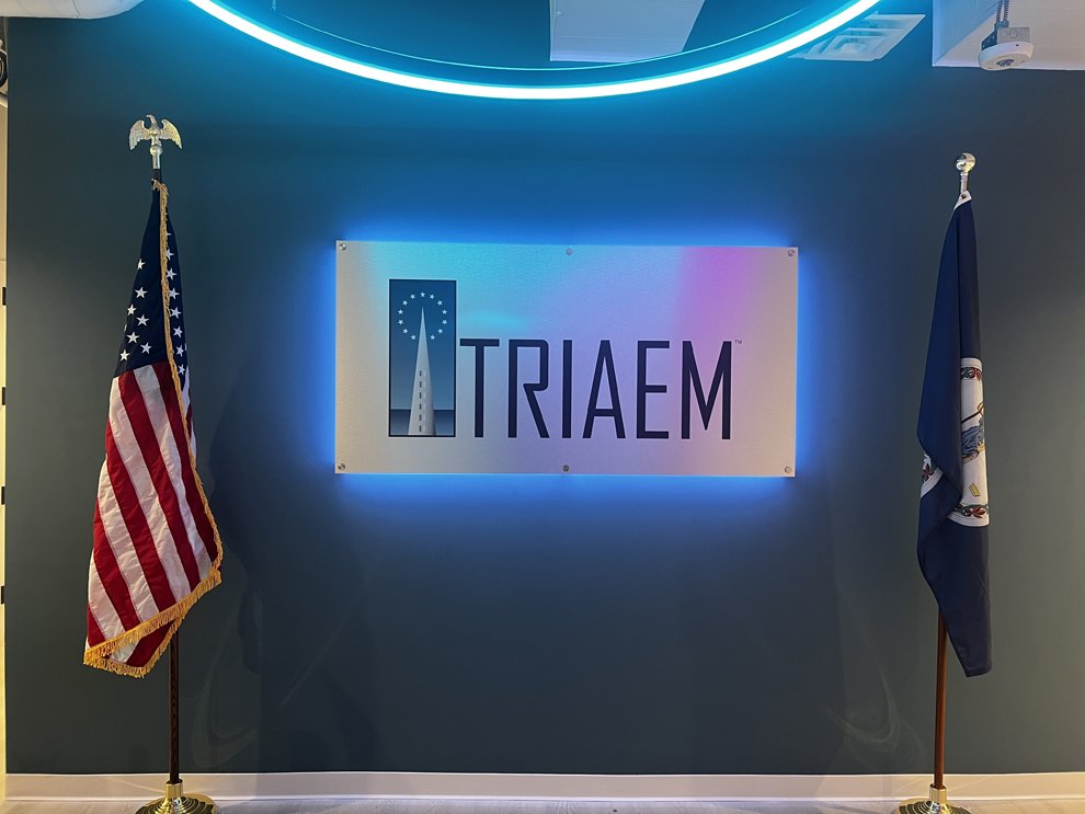 LED Backlit Signs in Bethesda, MD designed and installed for corporate office branding