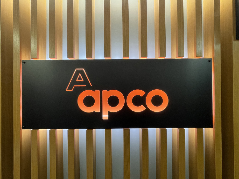 LED Backlit Signs in Fairfax, VA designed and installed for modern workplace interiors