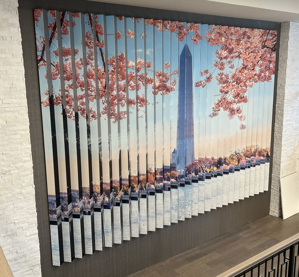 Lenticular event displays installed for conferences in Washington DC