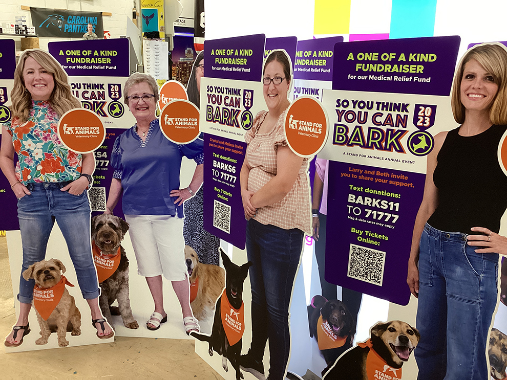 Life Size Cut Outs in Baltimore, MD designed and printed for retail spaces and trade show exhibits