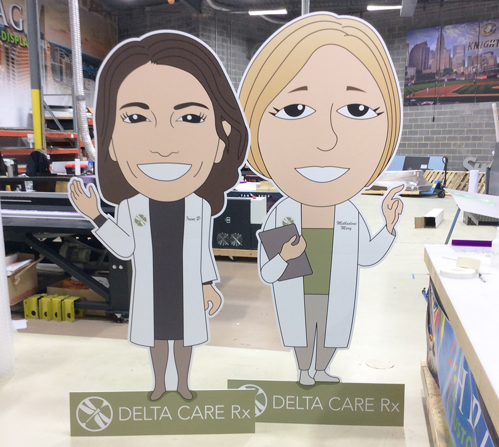 Life Size Cut Outs in Baltimore, MD designed and printed for special events and marketing campaigns
