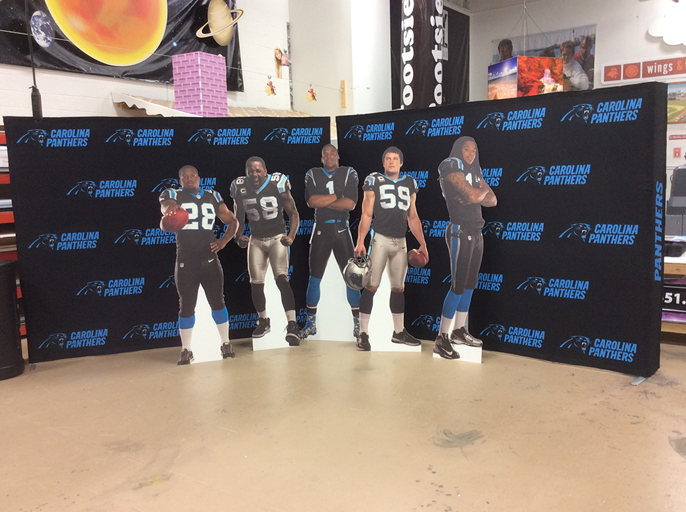 Life Size Cut Outs in Washington, DC designed and printed for event photo opportunities and audience engagement