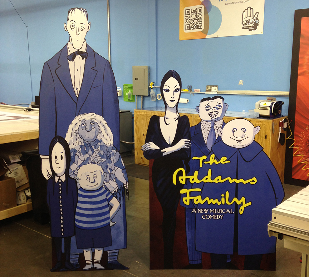 Life Size Cut Outs in Washington, DC designed and printed for conferences and public events
