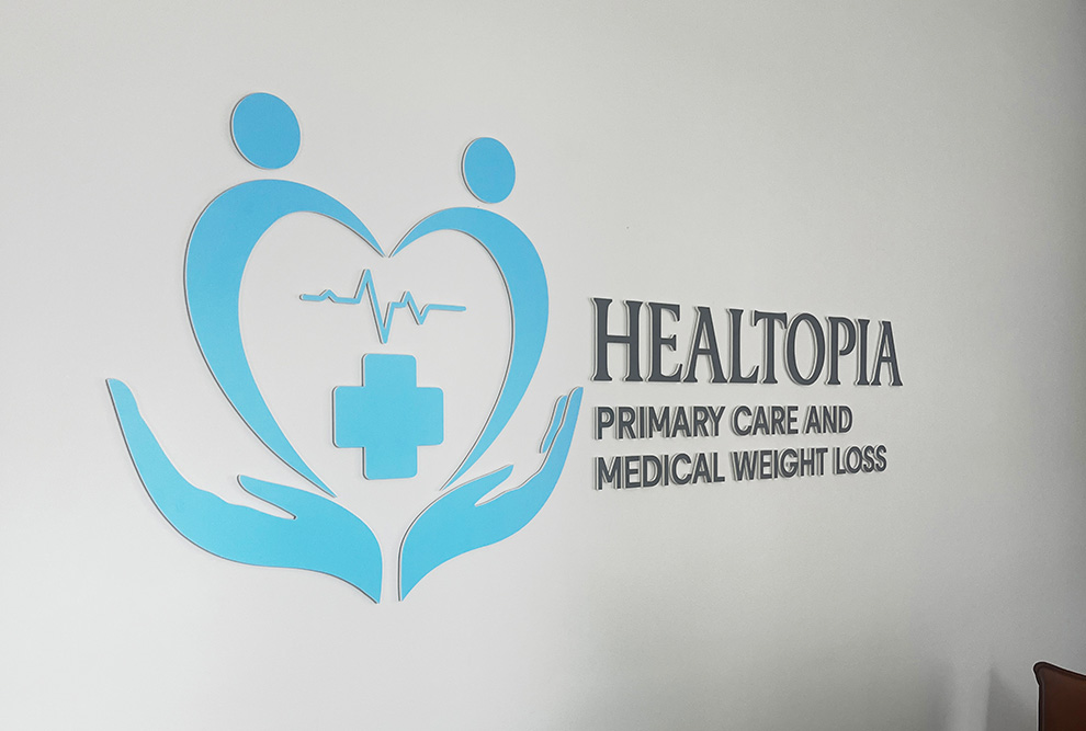 Lobby Signs Fairfax VA designed and installed with custom fabricated dimensional letters