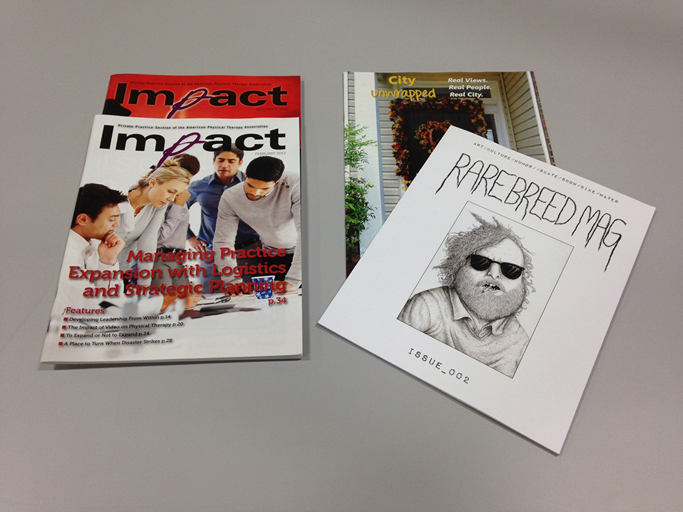 Magazine Printing in Washington, DC printed and mailed with fast turnaround for company magazines