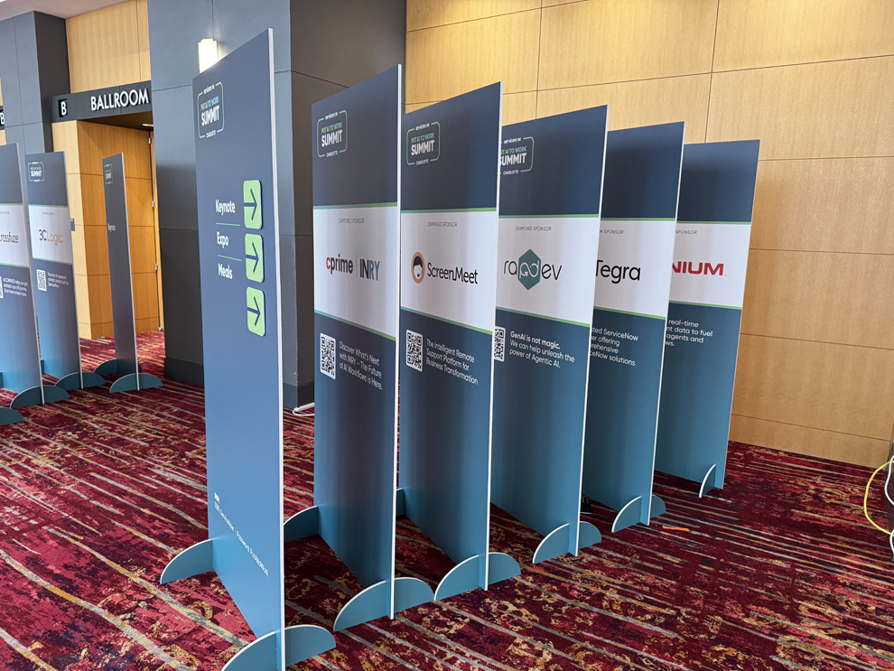Custom meter boards and event displays for conference venues Norfolk, VA