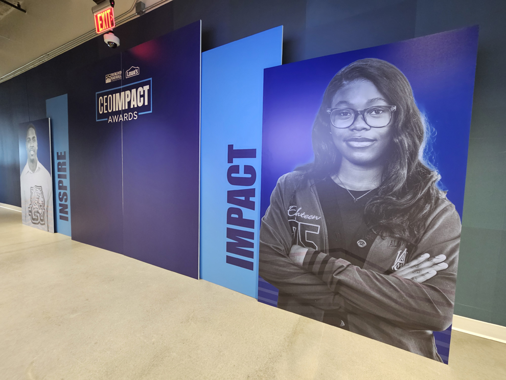 Custom printed meter boards for meetings and events Silver Spring, MD