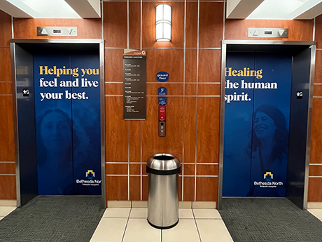 Elevator Wraps in Alexandria, VA