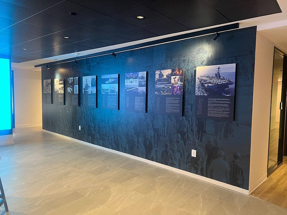 Standoff Mounted Signs in McLean, VA