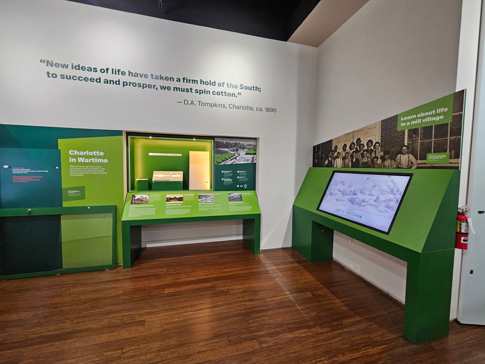 Museum exhibit displays and wall graphics for cultural institutions Arlington, VA