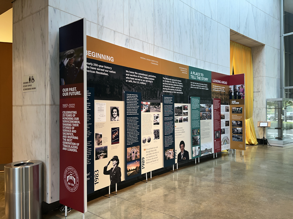 Interactive museum exhibits and branded displays installed McLean, VA