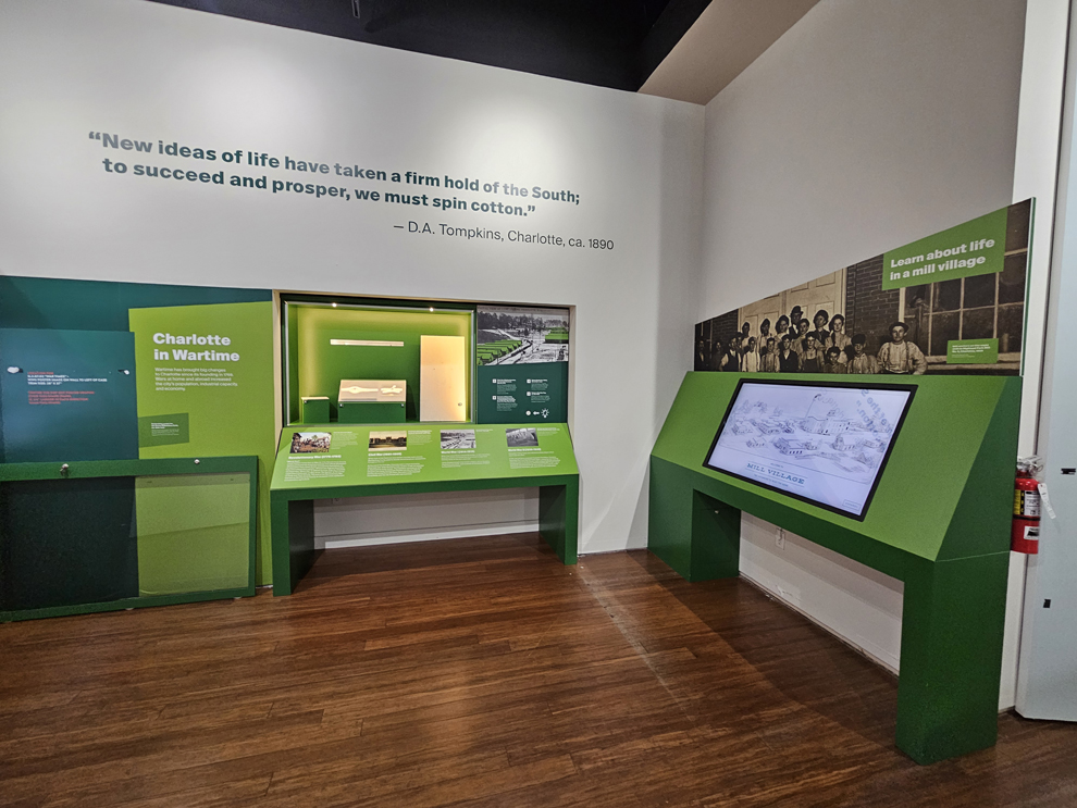Museum exhibit displays and wall graphics for cultural institutions McLean, VA