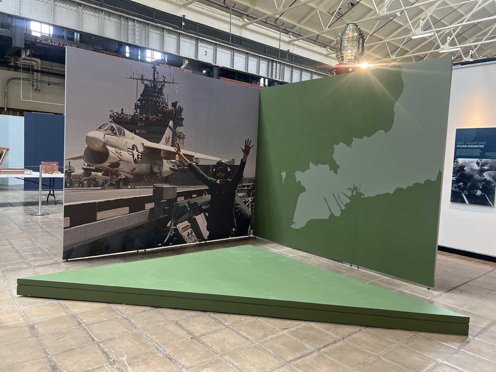 Museum exhibit signage and interpretive displays installed McLean, VA