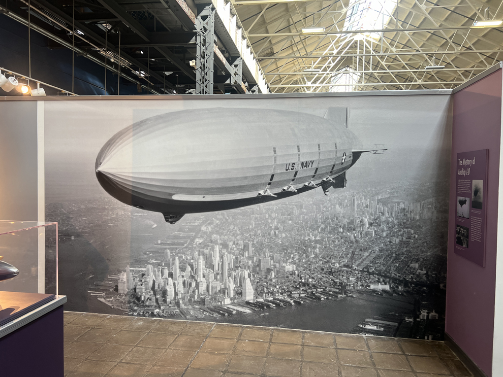 Custom museum displays and branded signage created in McLean, VA