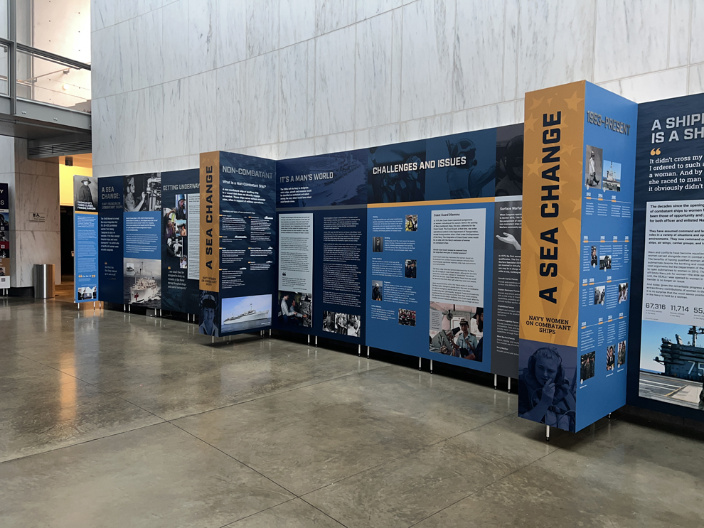 Custom museum exhibits and immersive displays installed in McLean, VA