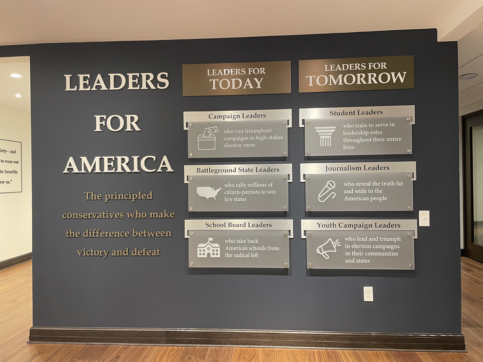 Office wall graphics and signage for workplace culture Arlington, VA