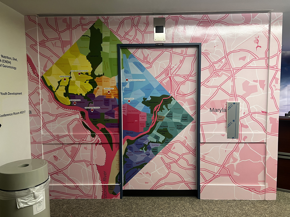 Custom office signs and branded displays for business Fredericksburg, VA