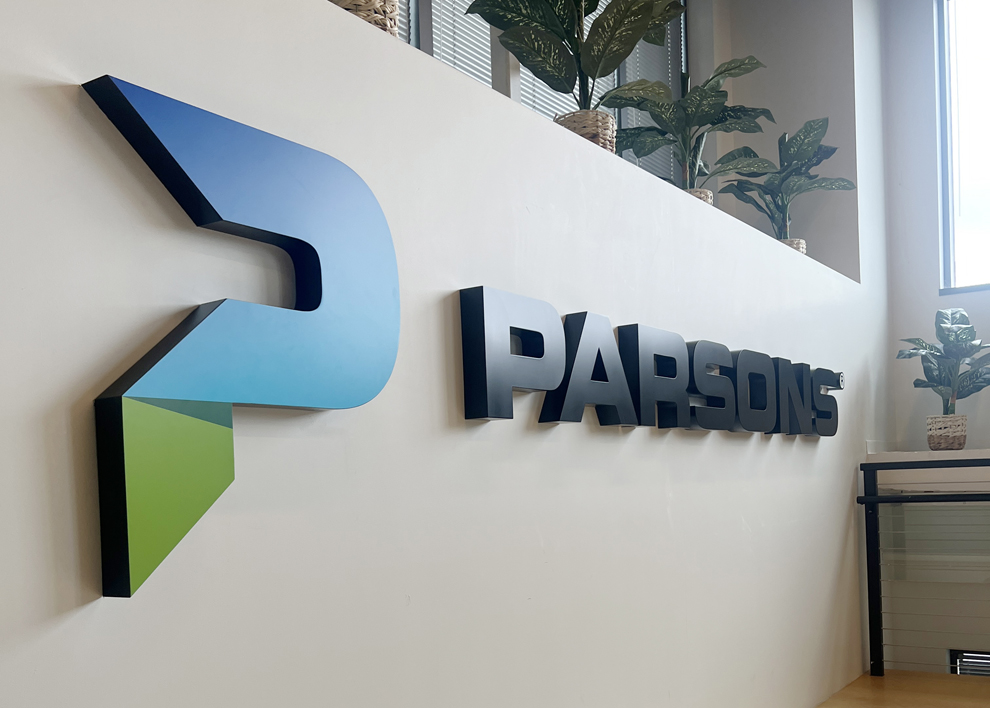 Interior office signs and branded graphics for workplace Washington, DC