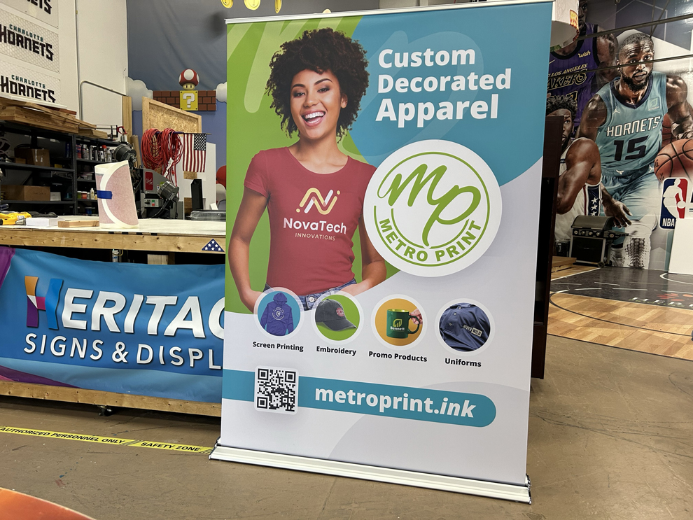 Retractable Banners in National Harbor, MD