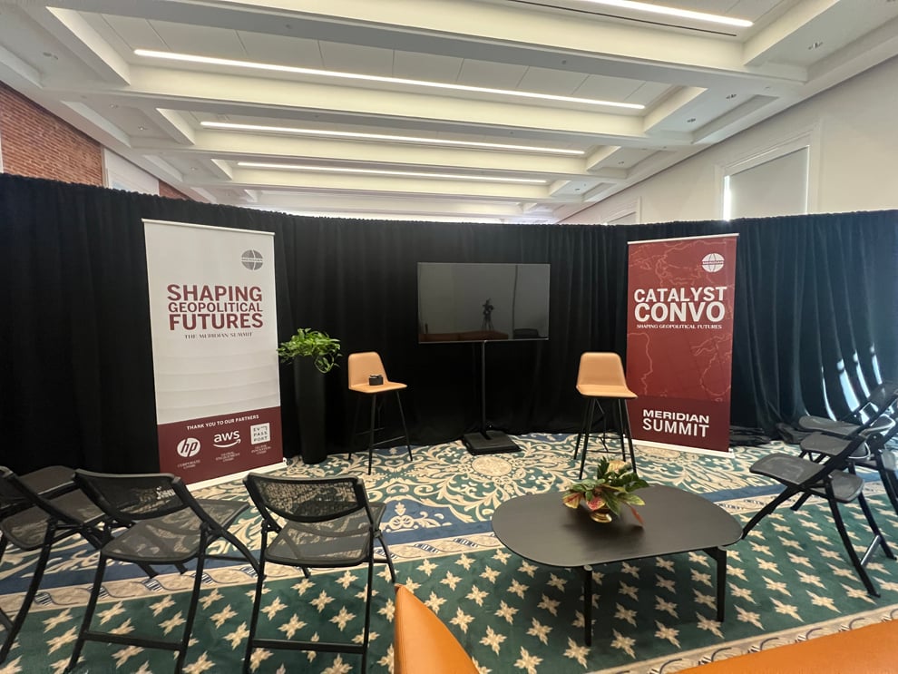 Custom retractable banner stand for event branding in Alexandria, VA
