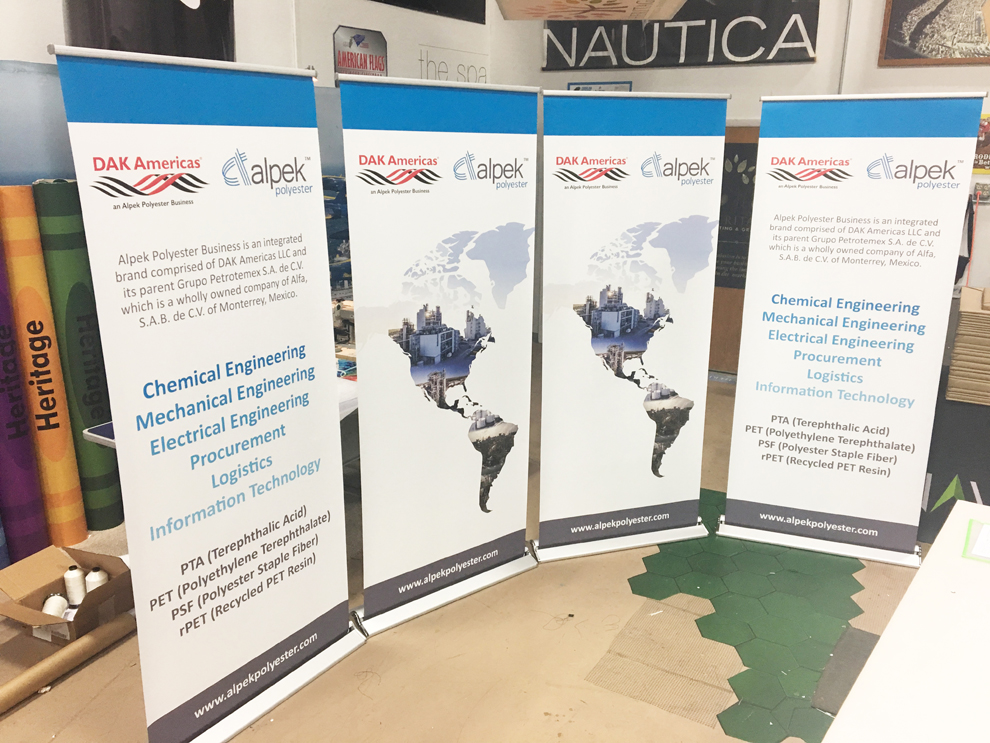 Custom retractable banner stand for corporate branding Newport News, VA