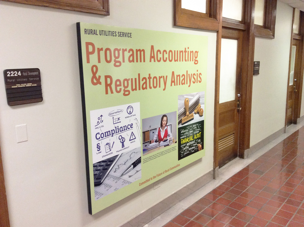SEG fabric graphics installed for tradeshow booth display in Alexandria, VA