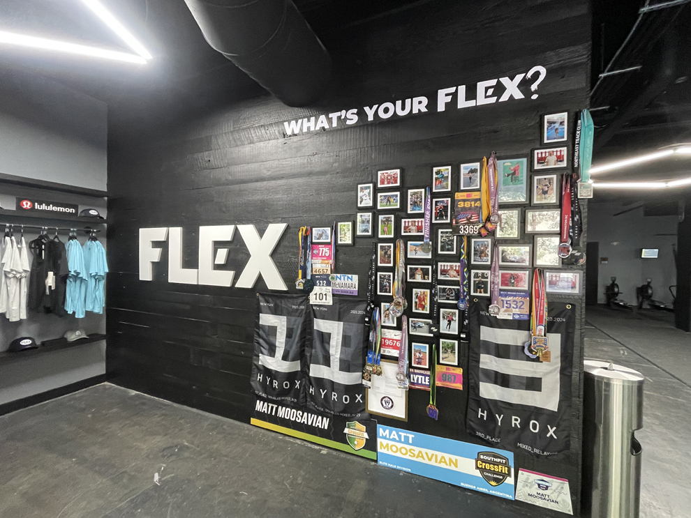Sports facility wall graphics and branded signage in Arlington, VA