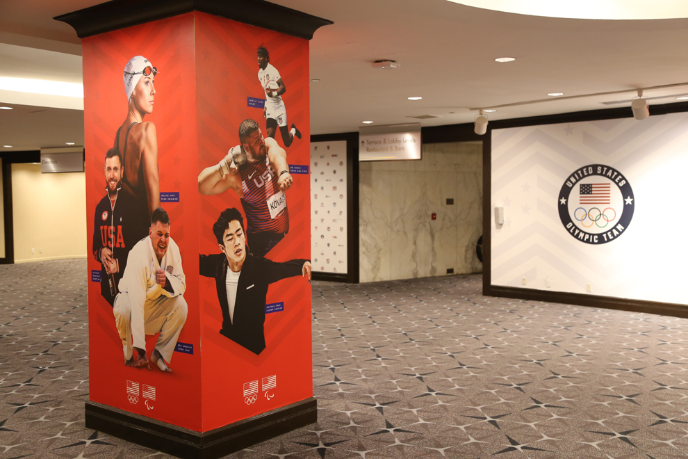 Custom sports signs for athletic campuses and gyms in Arlington, VA