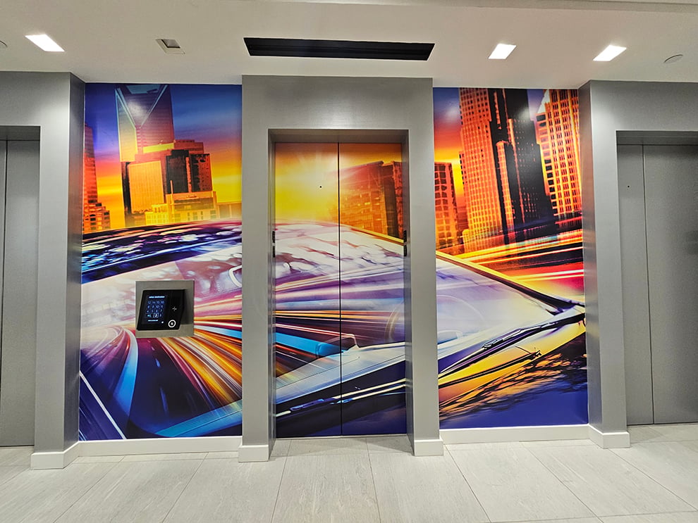 Elevator Wraps in Richmond, VA