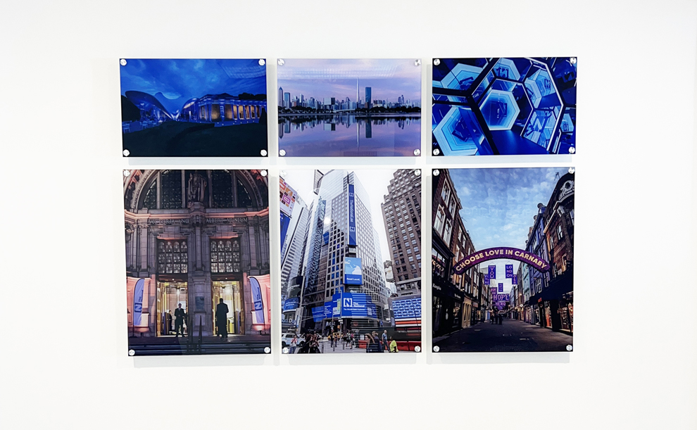 Standoff Mounted Signs in Fairfax, VA designed and installed for workplace branding and conference rooms