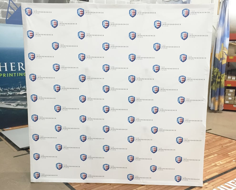 Custom step and repeat banners created for conferences in Washington, DC