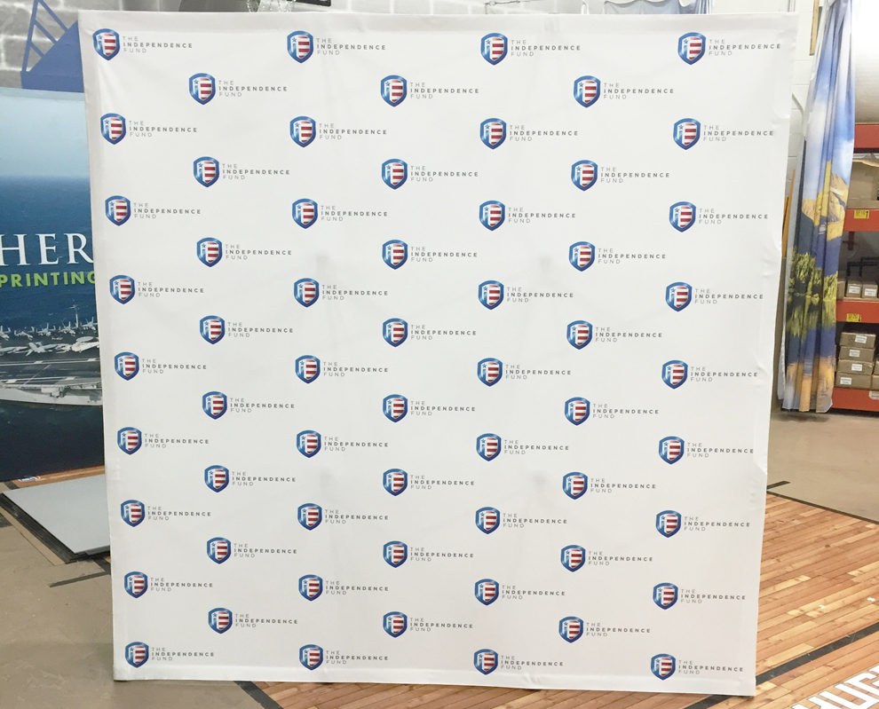 Custom step and repeat banners created for conferences in Baltimore, MD