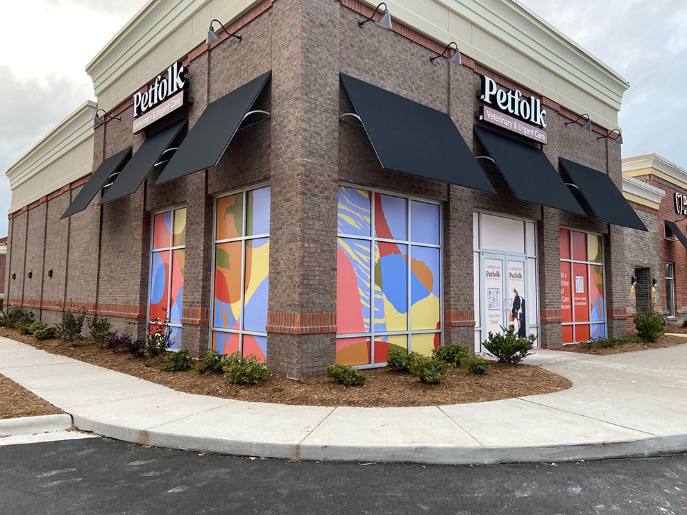 Storefront Graphics in Columbia, MD