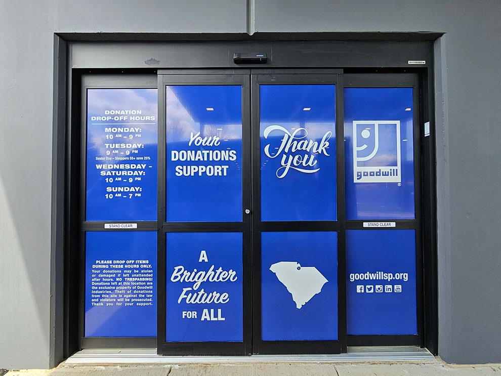 Storefront Graphics in McLean, VA