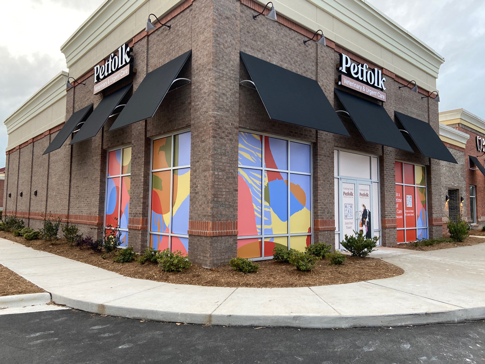 Storefront Graphics in Silver Spring, MD