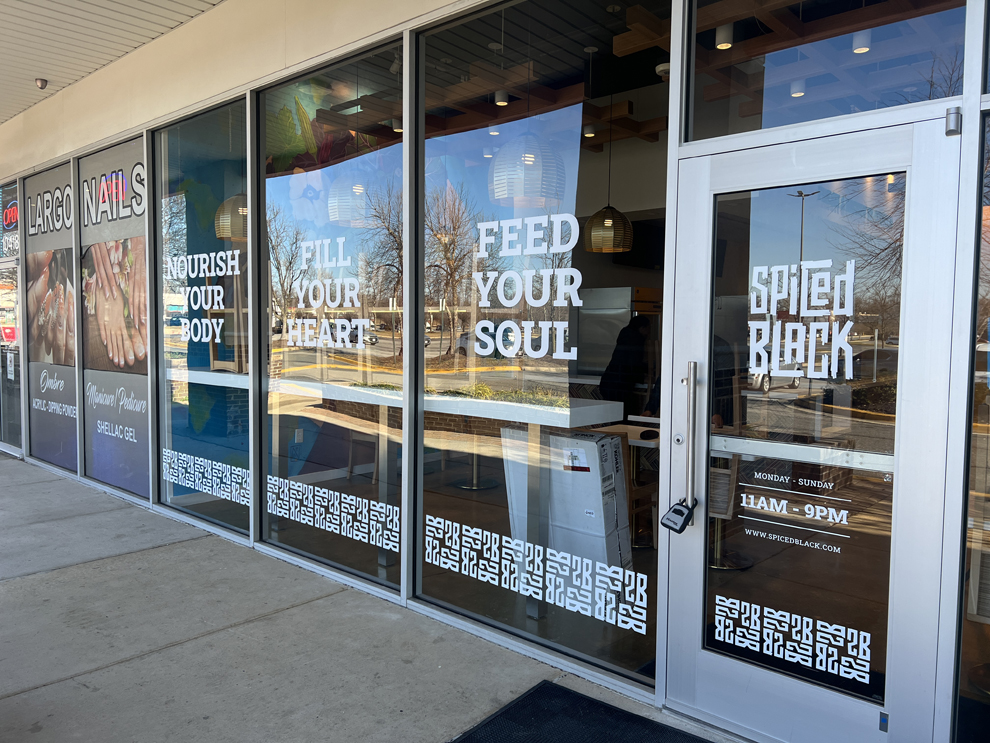 Storefront Graphics in Silver Spring, MD