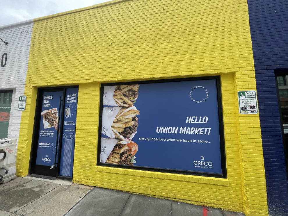 Storefront Graphics in Silver Spring, MD