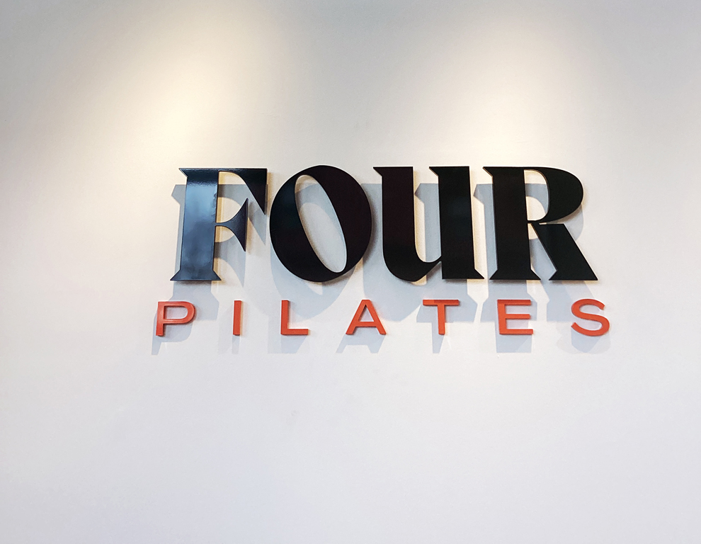 Storefront graphics and custom office wall display near Columbia, MD