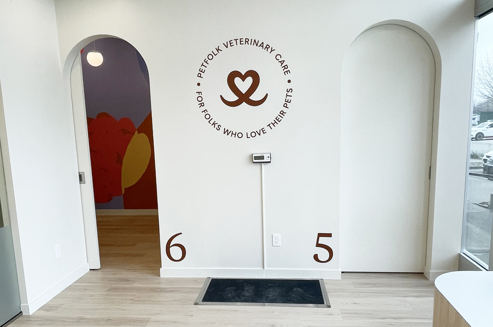 Office and business storefront graphics installed Columbia, MD