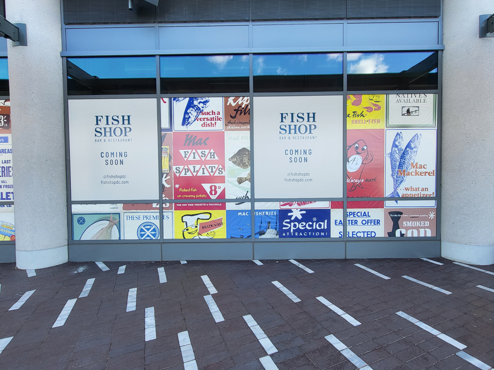 Corporate storefront graphics and signage installation Newport News, VA