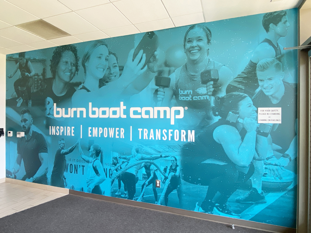 Business storefront graphics and window decals installed Sterling, VA