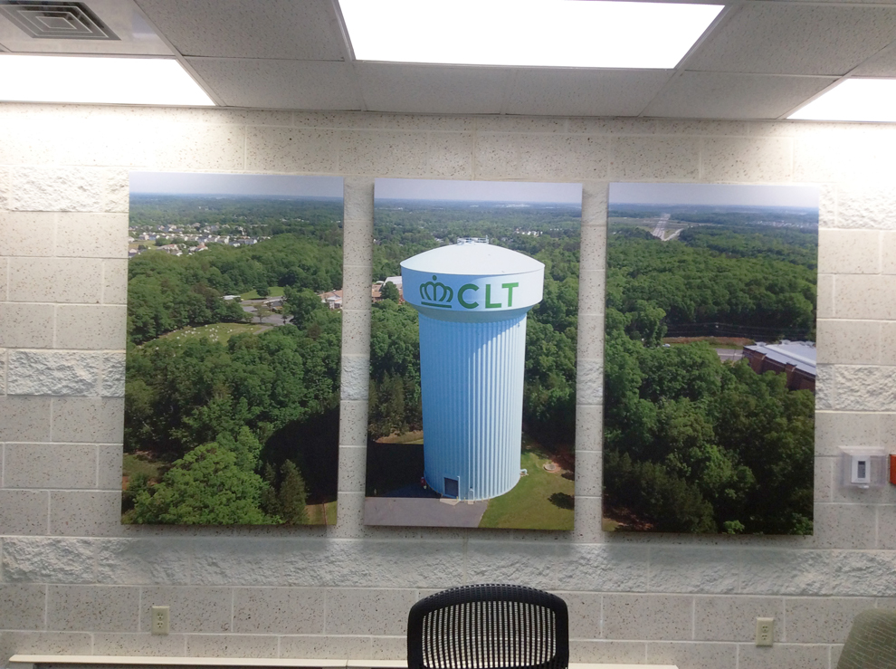 Stretch canvas prints for business branding in Arlington, VA