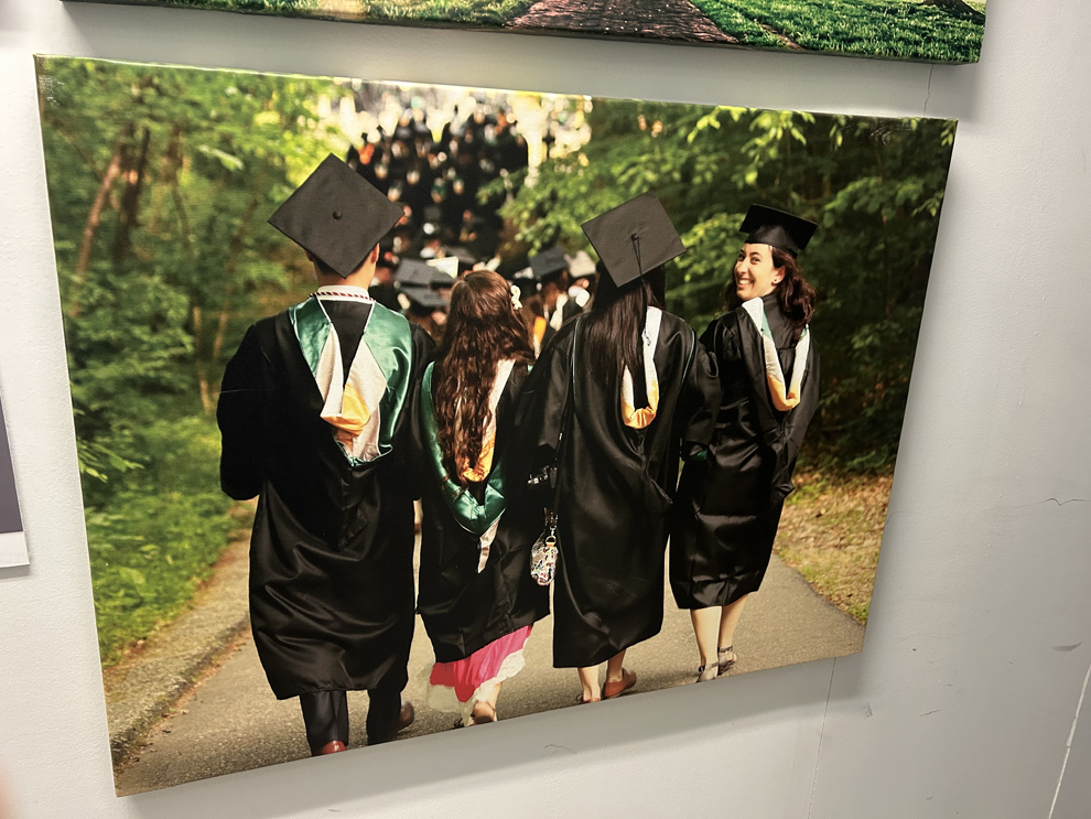 Custom stretch canvas prints designed for workplace environments in Arlington, VA