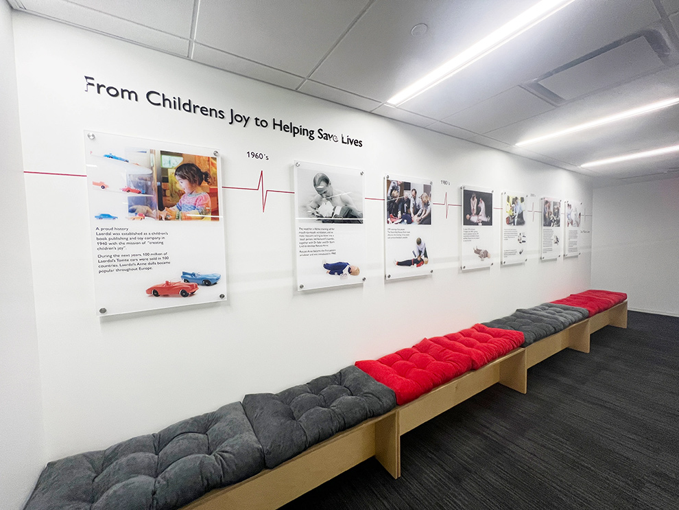 Timeline Wall Displays in Norfolk, VA